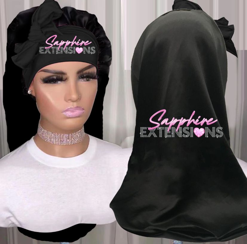 Tie Band Long Bonnet