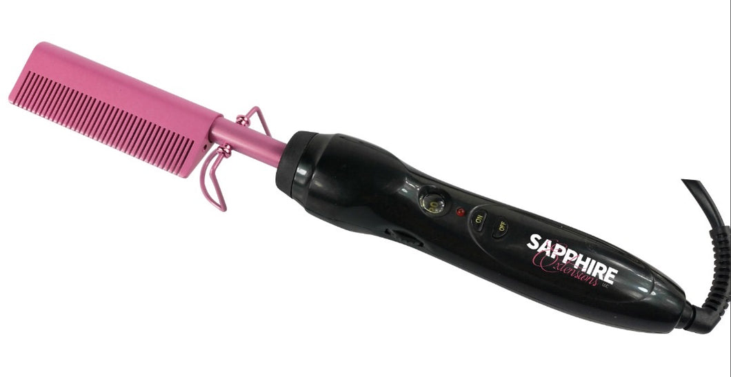 Sapphire Pink Hot Comb